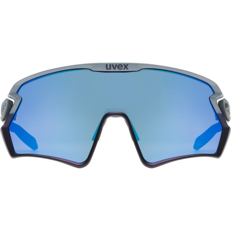 Okulary rowerowe Uvex Sportstyle 231 2.0 szaro-niebieskie