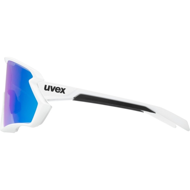 Okulary rowerowe Uvex Sportstyle 231 2.0 biało-niebieskie