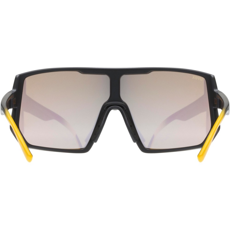 Okulary rowerowe Uvex sportstyle 235 czarno-żółte