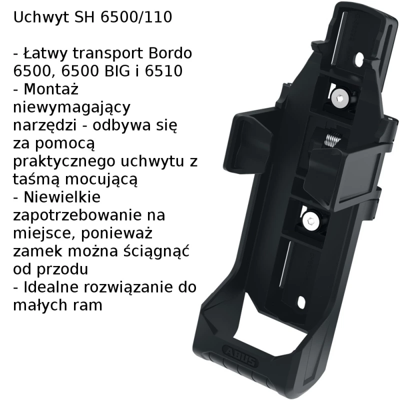 Zapięcie składane Abus Bordo Granit XPlus 6500 + SH