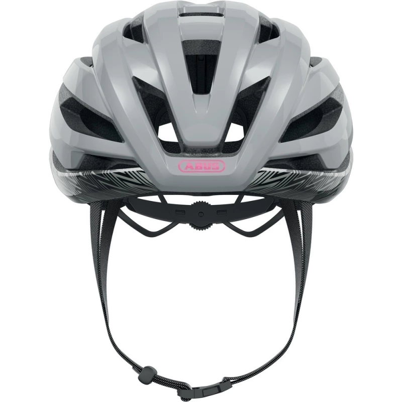 Kask rowerowy Abus StormChaser szaro-różowy