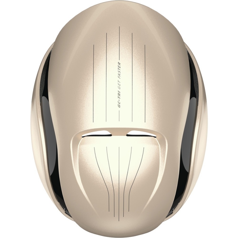 Kask rowerowy Abus GameChanger TRI złoty