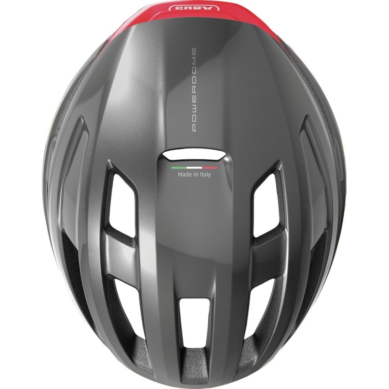 Kask rowerowy Abus PowerDome tytanowy