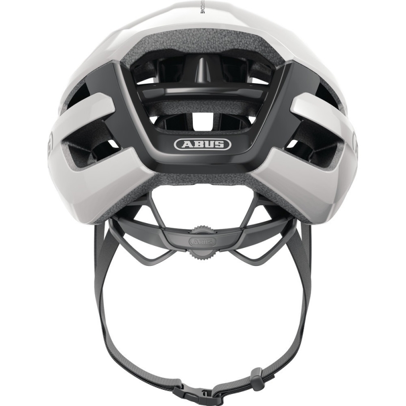 Kask rowerowy Abus PowerDome biały połysk