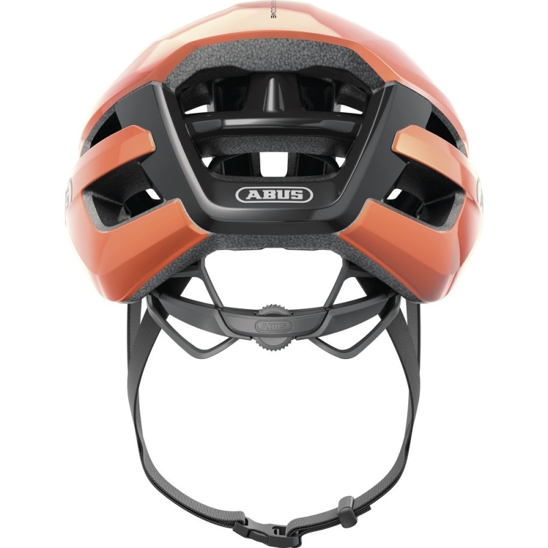 Kask rowerowy Abus PowerDome pomarańczowy