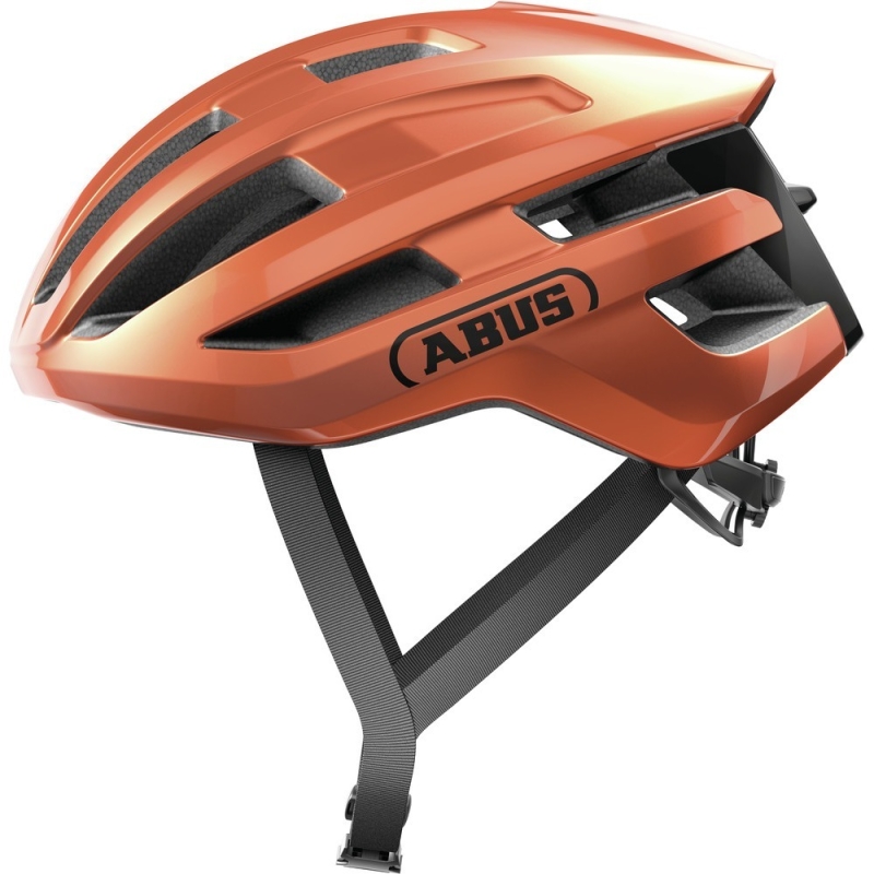 Kask rowerowy Abus PowerDome pomarańczowy