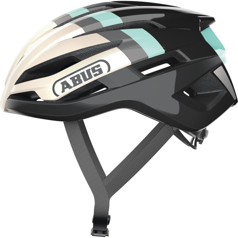 Kask rowerowy Abus StormChaser złoto-czarny