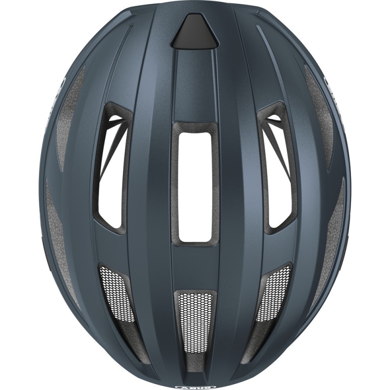 Kask rowerowy Abus Macator granatowy mat