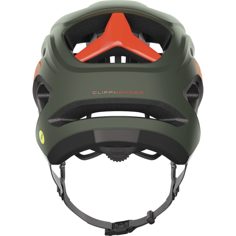 Kask rowerowy Abus CliffHanger MIPS oliwkowy