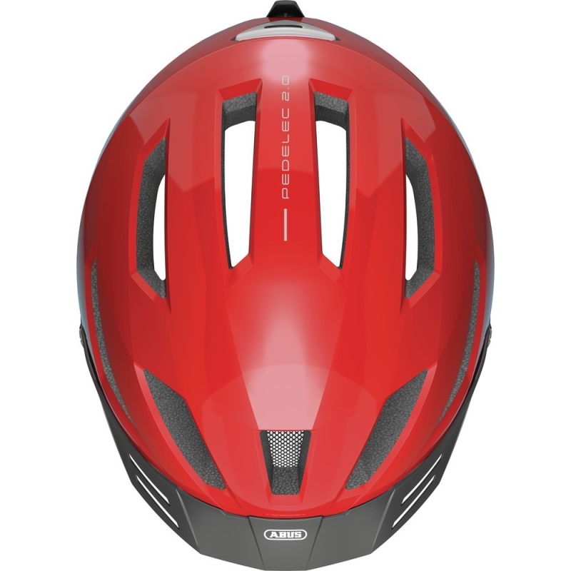 Kask rowerowy Abus Pedelec 2.0 czerwony