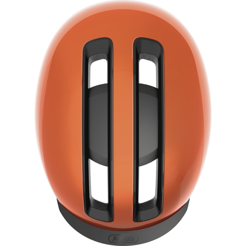 Kask rowerowy Abus HUD-Y pomarańczowy