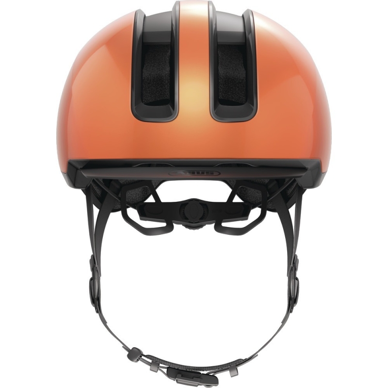 Kask rowerowy Abus HUD-Y pomarańczowy