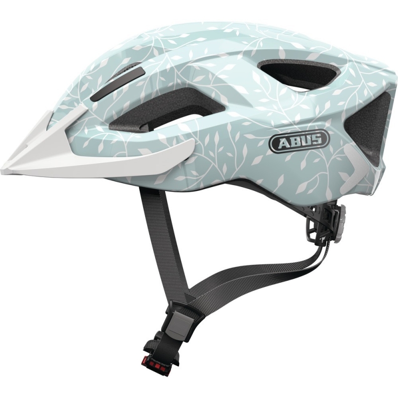 Kask rowerowy Abus Aduro 2.0 blue branches