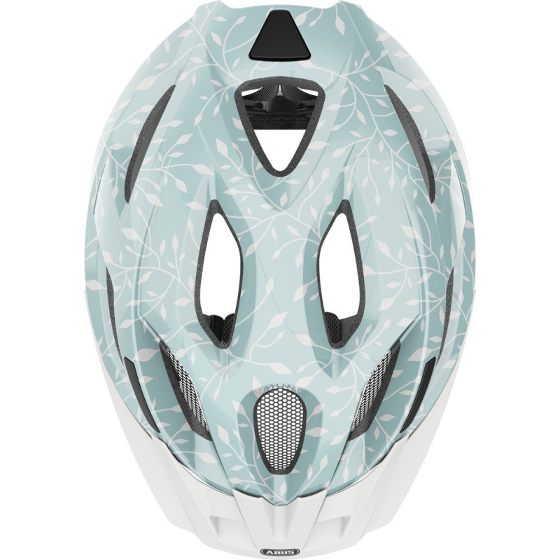 Kask rowerowy Abus Aduro 2.0 blue branches