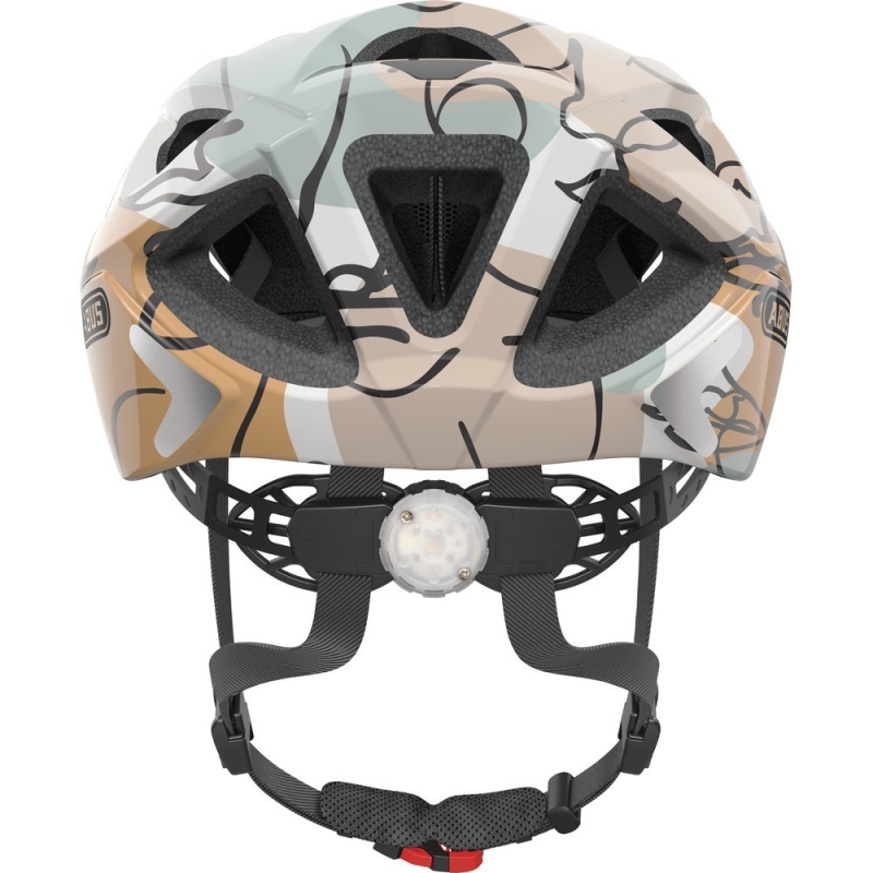 Kask rowerowy Abus Aduro 2.0 beige silhouette