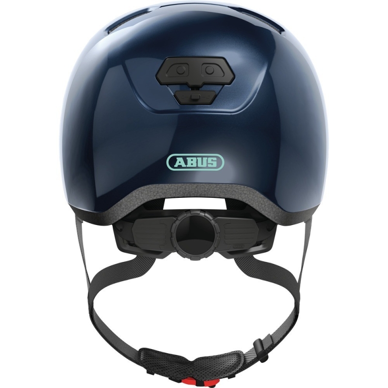 Kask rowerowy orzech Abus Skurb Kid granatowy