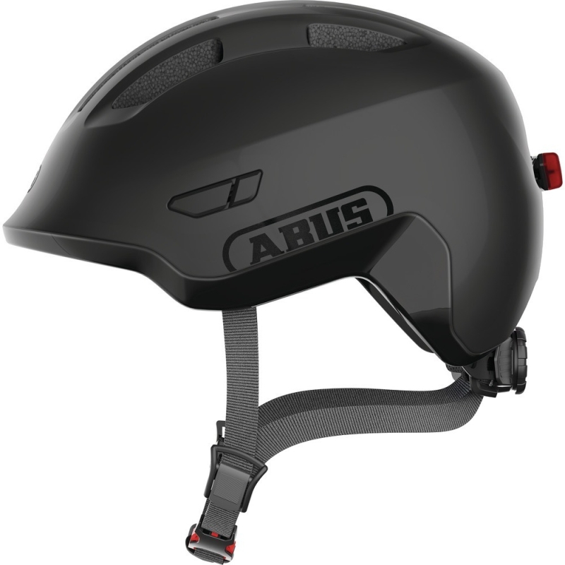 Kask rowerowy Abus Smiley 3.0 ACE LED czarny