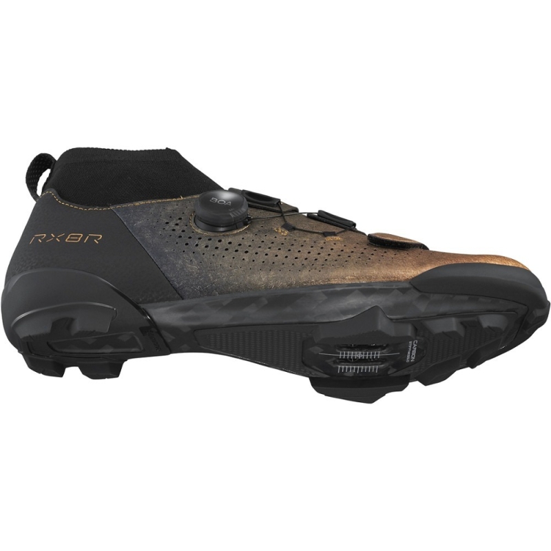 Buty gravelowe Shimano SH-RX801R pomarańczowe