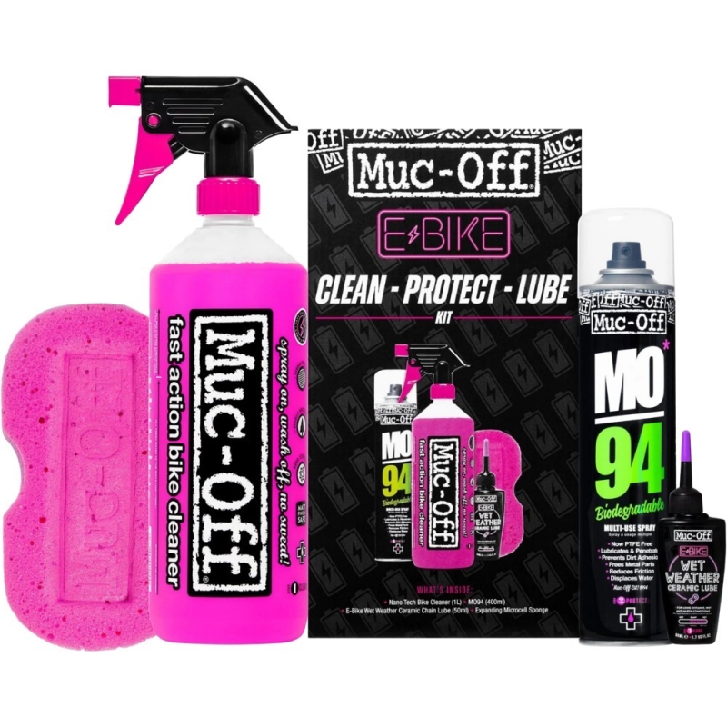 Zestaw do czyszczenia Muc-Off E-Bike Clean, Protect, Lube