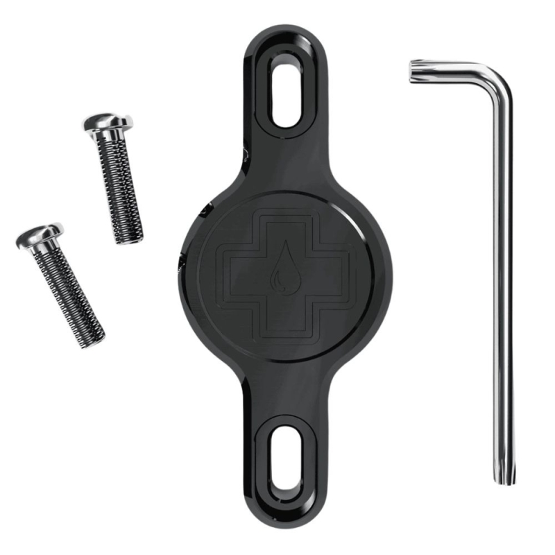 Uchwyt na lokalizator Muc-Off Secure Tag Holder 2.0 dla Apple AirTag czarny