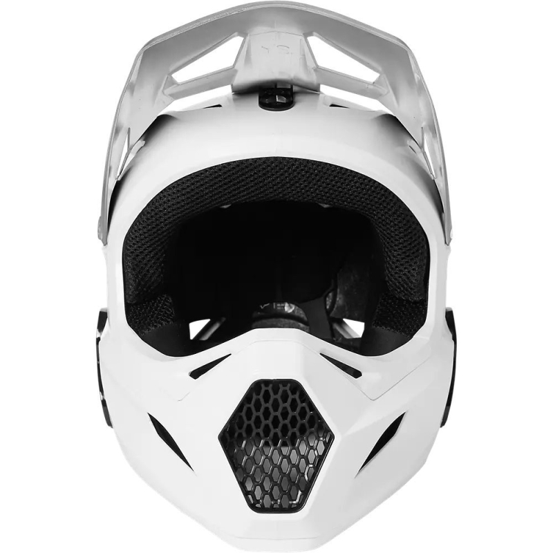 Kask rowerowy Fullface Fox Rampage biały