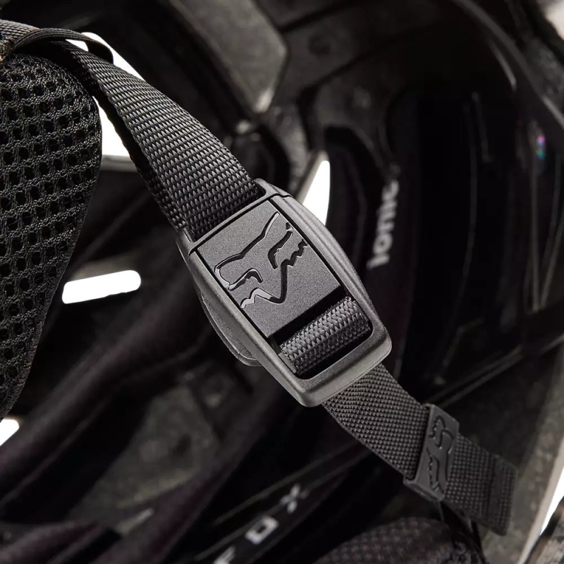 Kask rowerowy Fullface Fox Proframe RS Mash MIPS czarno-biały