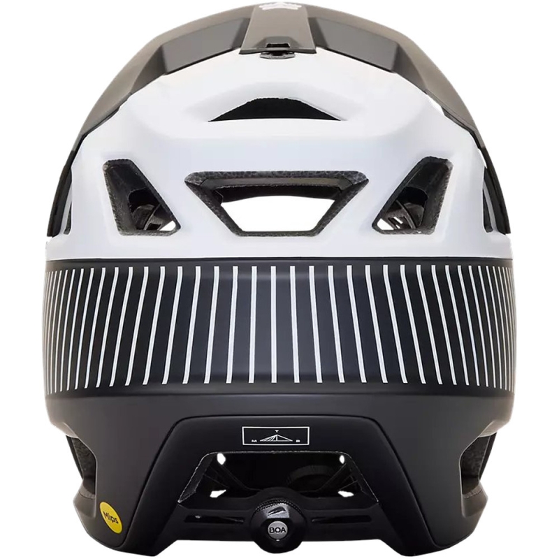 Kask rowerowy Fullface Fox Proframe RS Mash MIPS czarno-biały