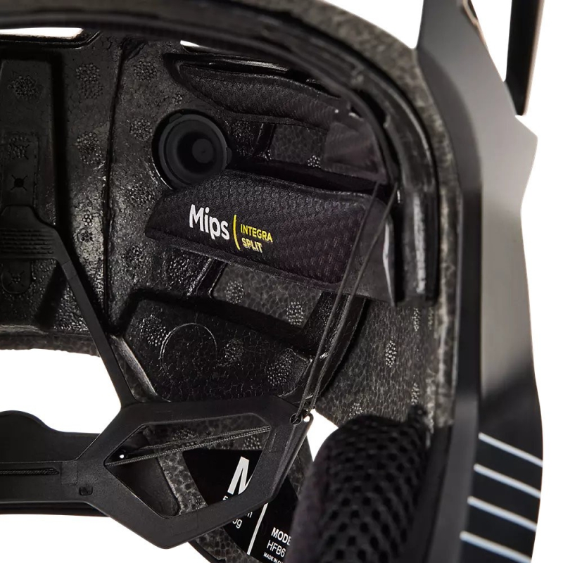 Kask rowerowy Fullface Fox Proframe RS Mash MIPS czarno-biały