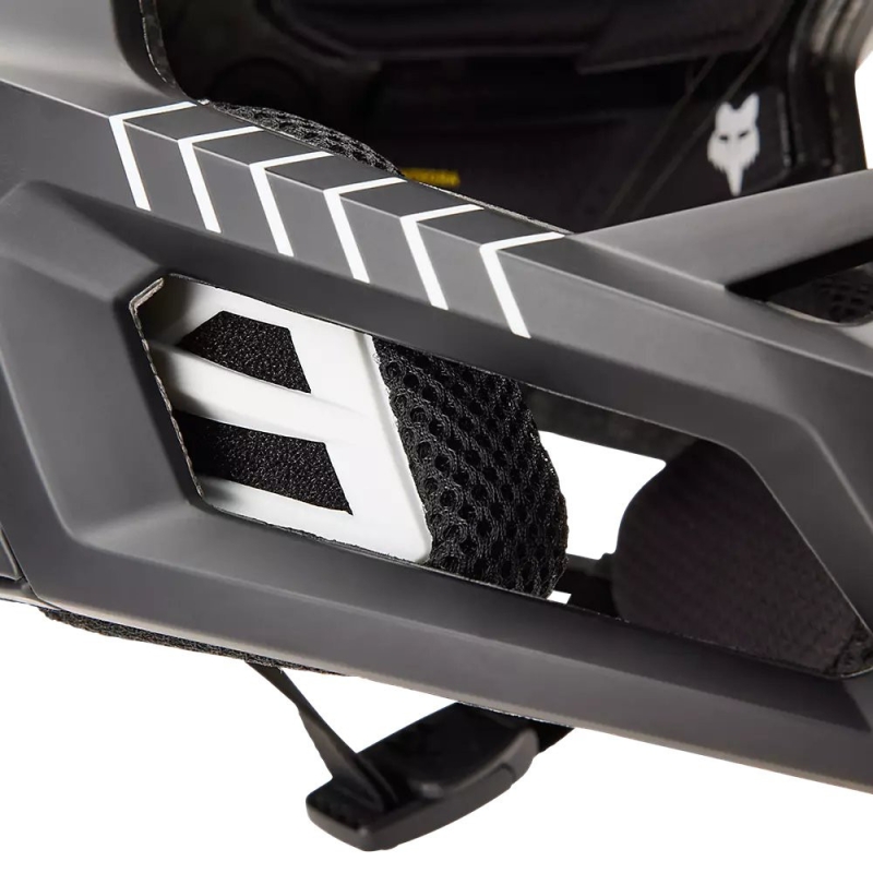 Kask rowerowy Fullface Fox Proframe RS Mash MIPS czarno-biały