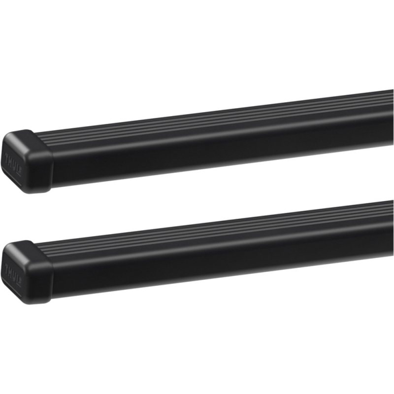 Bagażnik dachowy Thule Squarebar Evo Land Rover Defender 90/110/130 5-dr SUV 20- listwa z rowkiem T czarny