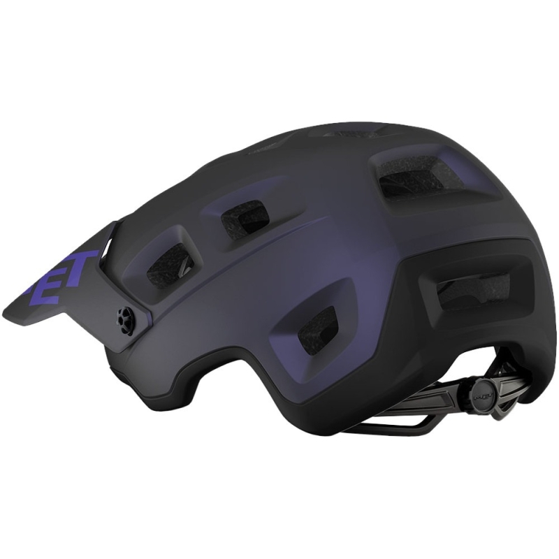 Kask rowerowy MET Terranova fioletowy