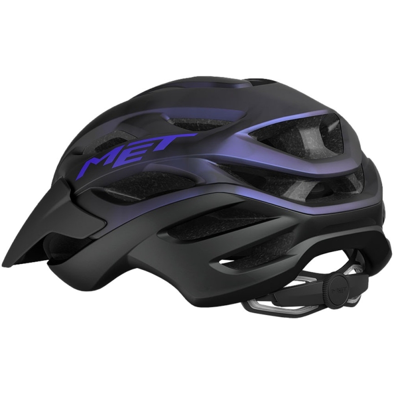 Kask rowerowy MET Veleno fioletowy
