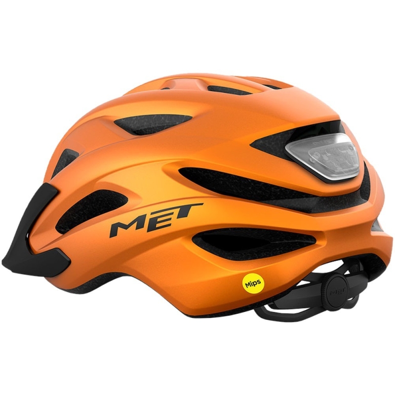 Kask rowerowy MET Crossover II MIPS pomarańczowy