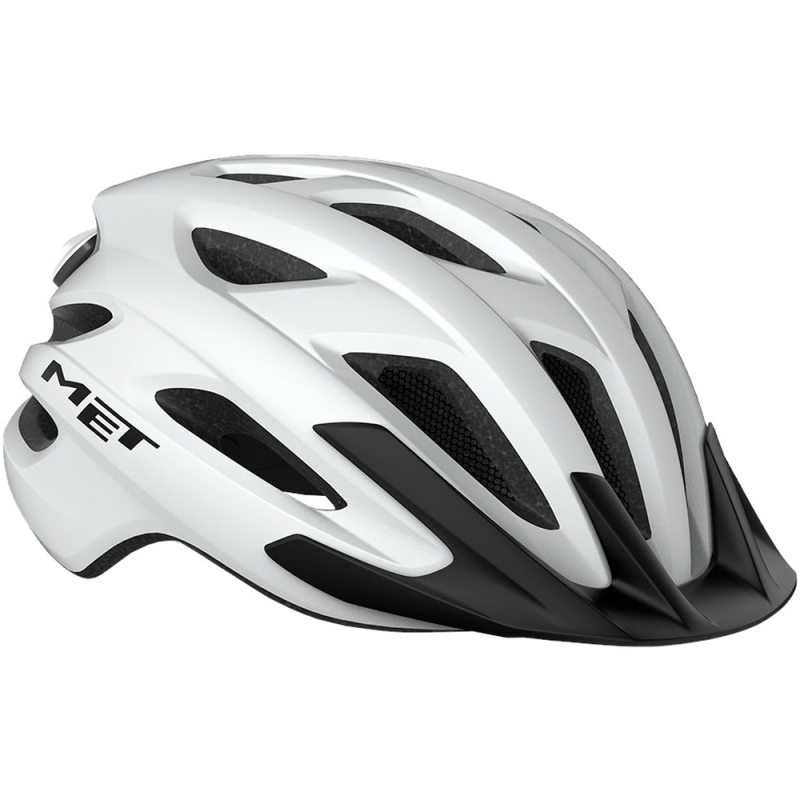 Kask rowerowy MET Crossover II biały