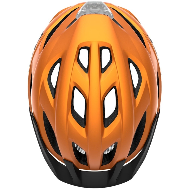 Kask rowerowy MET Crossover II pomarańczowy