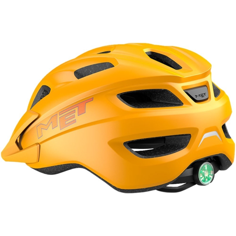 Kask rowerowy MET Crackerjack II pomarańczowy