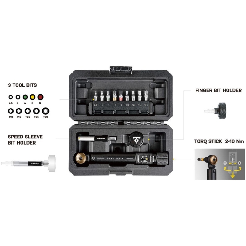 Klucz dynamometryczny Topeak Torq Stick Pro 2-10 Nm