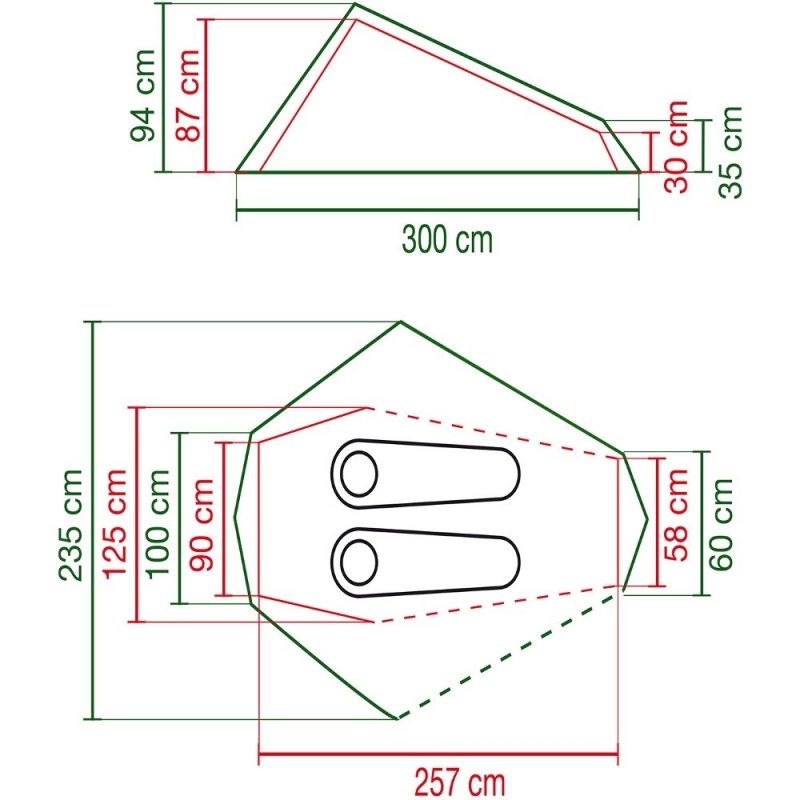 Namiot Coleman Cobra 2 szary