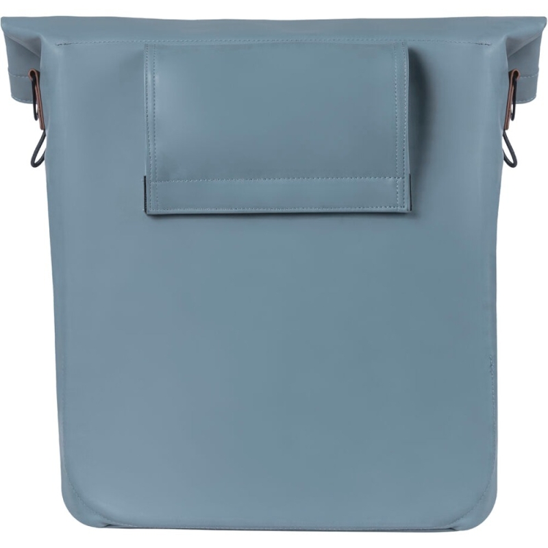 Torba na bagażnik Basil City Shopper Vegan Leather niebieska