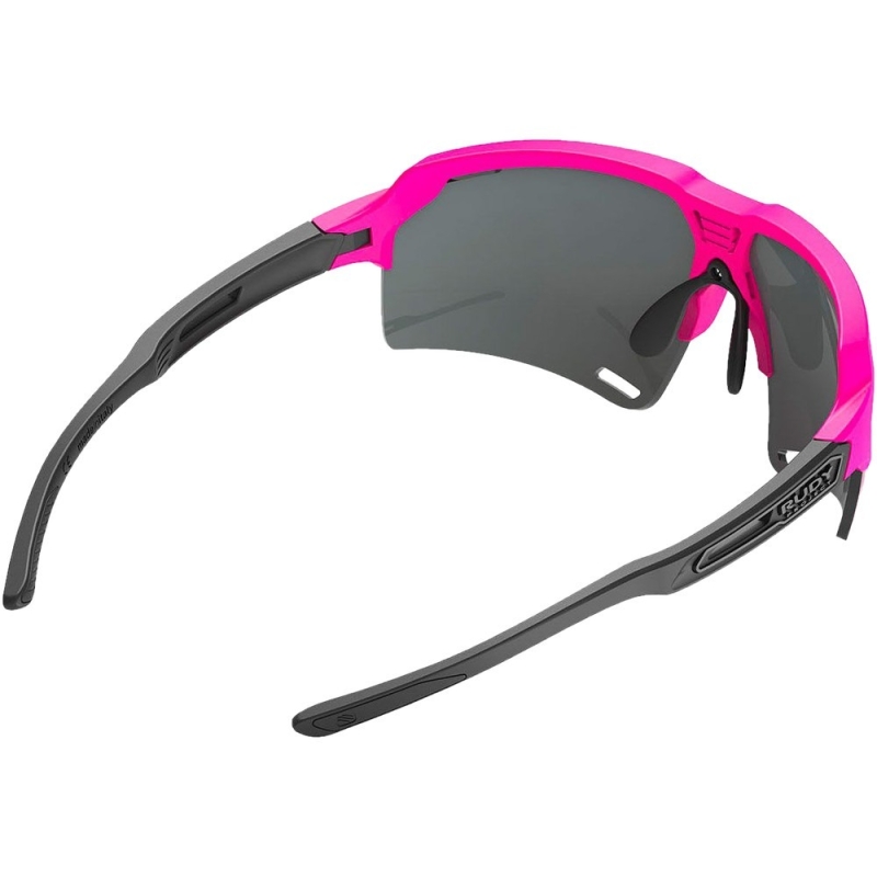Okulary rowerowe Rudy Project Deltabeat RP czarno-różowe