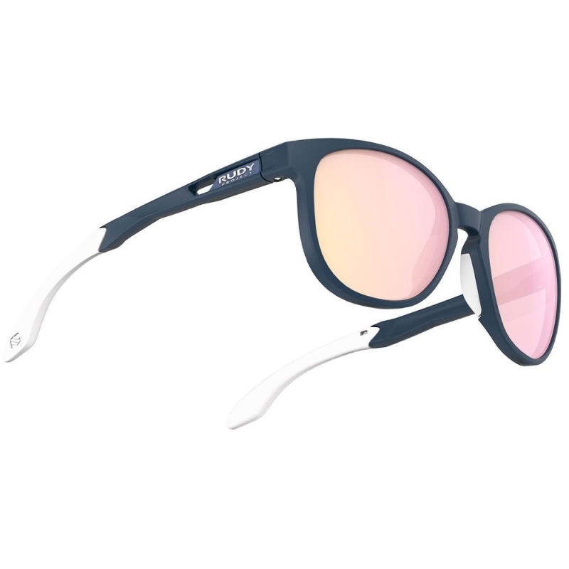 Okulary Rudy Project Lightflow B Blue Navy Multilaser Rose