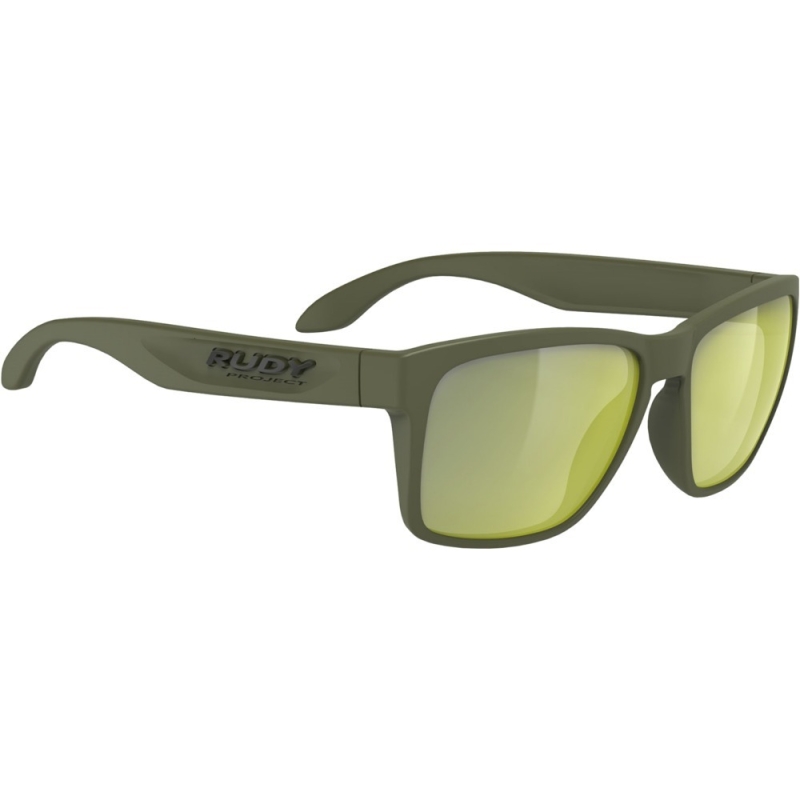 Okulary Rudy Project Spinhawk Olive Laser Green