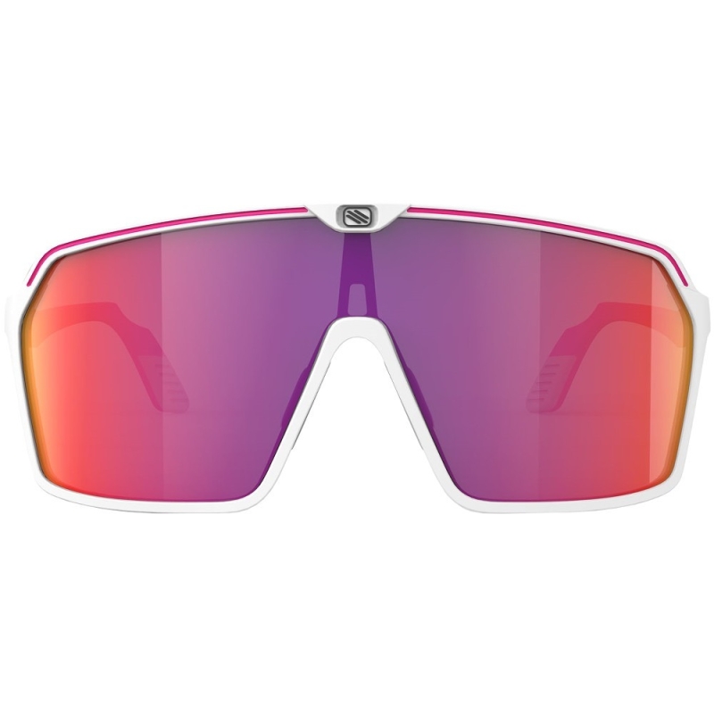 Okulary Rudy Project Spinshield White-Pink Fluo Multilaser Red