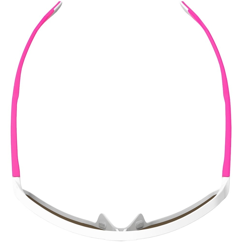 Okulary Rudy Project Spinshield White-Pink Fluo Multilaser Red