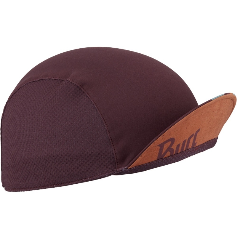 Czapka kolarska Buff Pack Cycle Cap Oke Garnet