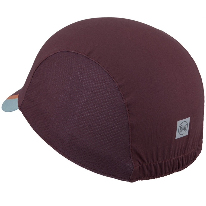 Czapka kolarska Buff Pack Cycle Cap Oke Garnet