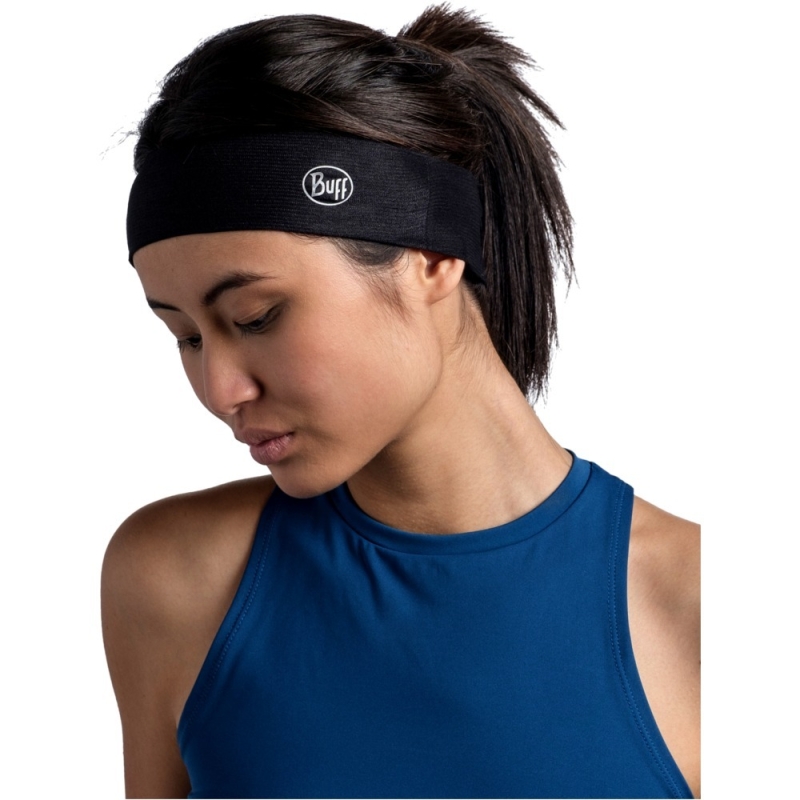 Opaska Buff Coolnet UV Slim R-Solid Black