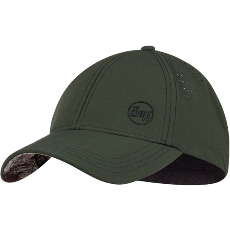 Czapka z daszkiem Buff Summit Cap Hashtag Moss Green