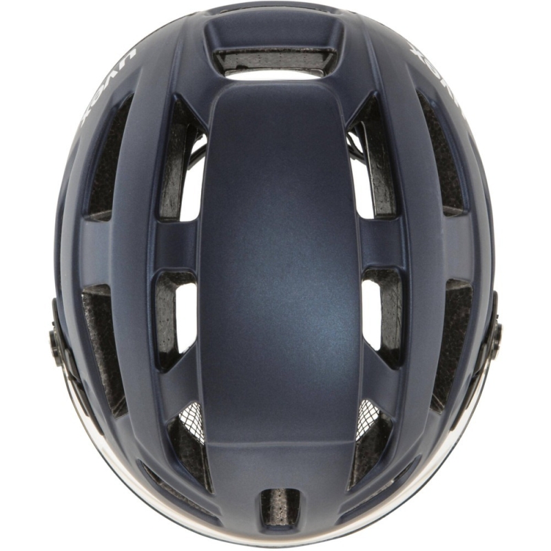 Kask rowerowy Uvex Finale Visor V granatowy