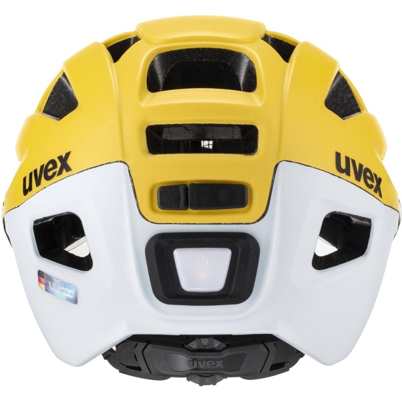 Kask rowerowy Uvex Finale Visor żółty